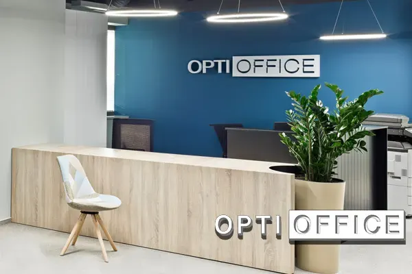 Recepcja Opti Office w Warszawie